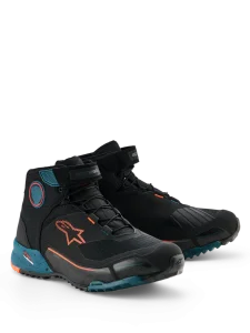Bota Alpinestars CRX Drystar Preto/Cinza Escuro - Spinelli Motos